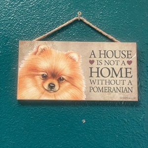 Adorable Tan Pomeranian Wall Art